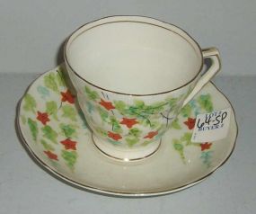 Radford's Crown China England Cup and Saucer