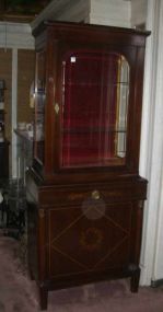 French Empire Style Display Cabinet