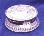 Round Cut Glass Box