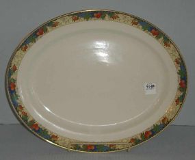 Keeling China Platter with Oranges