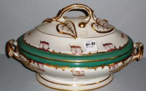 Old Paris Style Oval Covered Tureen
