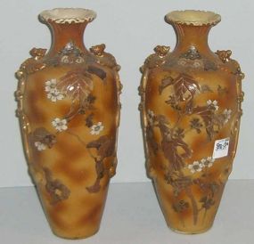 Pair of Satsuma Vases