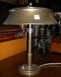 Faries MFG Co Decatur, IL #S-7472 Bronze Art Deco Table Lamp