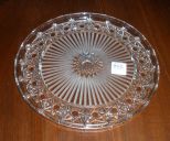 Cut Glass Flat Tray