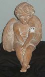 Seated Angel 179 Terra Cotta Plaster