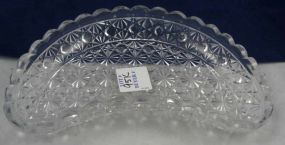 Cut Glass Bone Dish