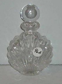 Clear Shell Shaped Perfume Bottle