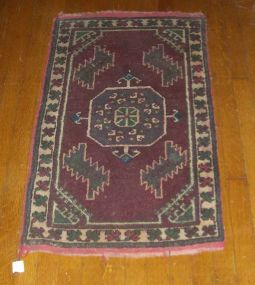 Wool Turkish Hand Woven Area Rug