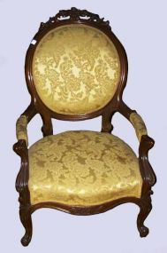 Pair of Mahogany Arm Chairs