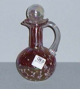 Crackle Glass Cruet