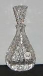 Cut Glass Perfume Bottle