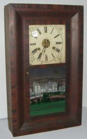 Jerome Company Double Decker Mantle Clock