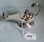 Mexican Sterling Miniature Aladdin Lamp