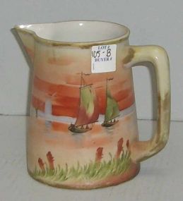 Nippon Hand Painted Small Pitcher