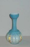 Webb Blue Satin Vase