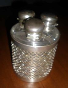 Sterling Perfume Bottle