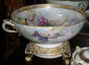 Nippon Punch Bowl on Footed Stand