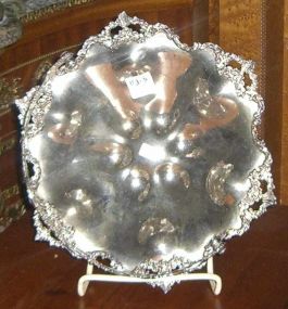 Silver Plated Footed Dish