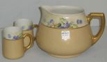 Limoges Lemonade Jug and Mugs