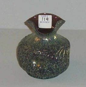 Loetz small speckled vase