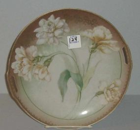RS Tillowitz Tilesia hand painted double handled plate