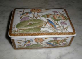 Oriental Rectangle Powder Box