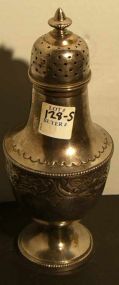 Victorian Silver Plated Sugar Shaker