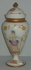French Covered Potpourri Vase