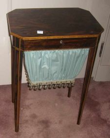 Inlaid Sewing Stand