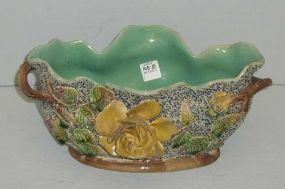 Sand Glazed Majolica 
Planter