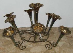 Nine Trumpet Vase Epergnes