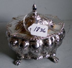 Silver Plated Jewel Casket