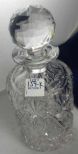 Cut Glass Perfume Bottle