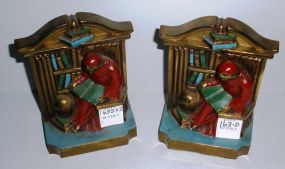 Pair of Monk Bookends