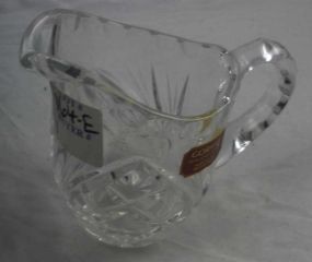 Lead Crystal Creamer