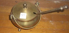 Brass Hasty Pudding Pot