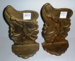 Pair of Art Nouveau bookends