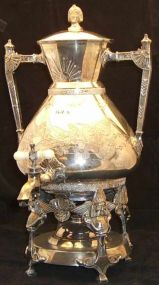 Victorian Silver Plated Coffee Urn