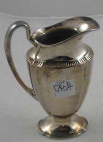 Community Silver Plate Creamer