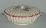 Spode English Ribbed Covered Bowl