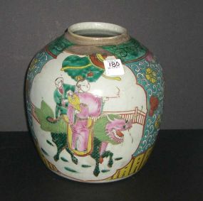 Oriental Temple Jar
