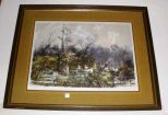 John Cowan Signed Framed Print 