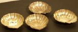 Set of 4 Shell Shaped Nut Dishes