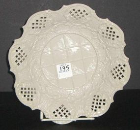 English Salt Glazed Plate