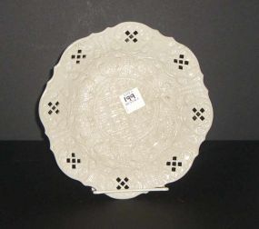 English Salt Glazed Plate