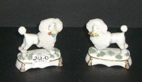 Pair of Chelsea Standard Poodles