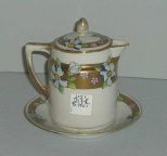 Small Nippon hand painted syrup pitcher