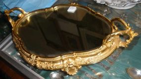 Gold Plateau Mirror