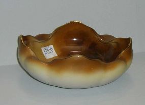 Nippon Crimped Dish w/High Glaze