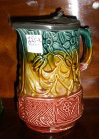 Majolica Syrup Pitcher